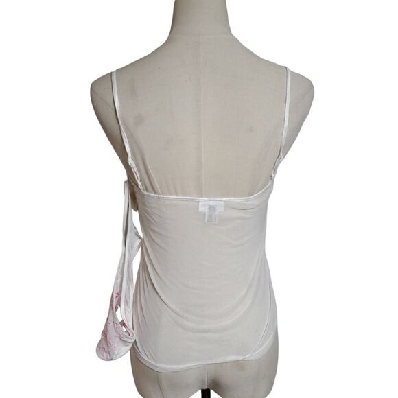 Secret Treasures Y2K White & Pink Cami Set NWT - Picture 4 of 8